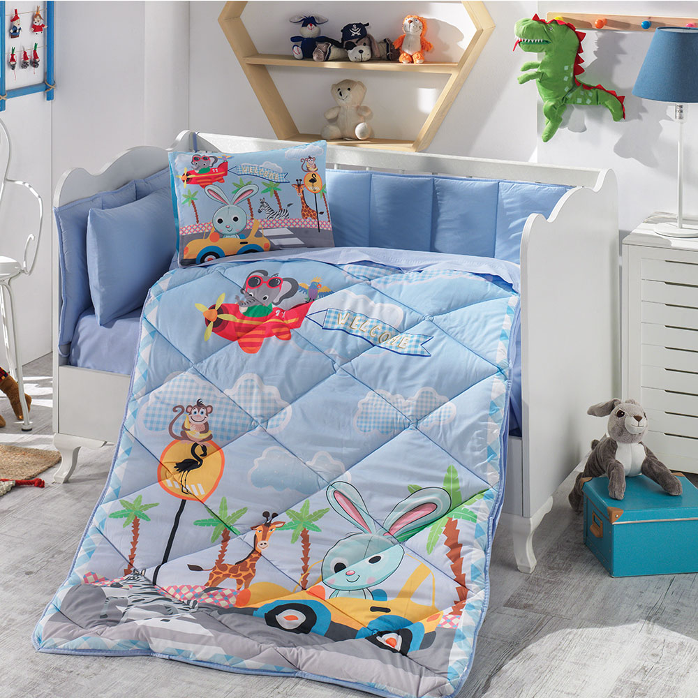 Örtüm Rabbit Bebek Uyku Seti